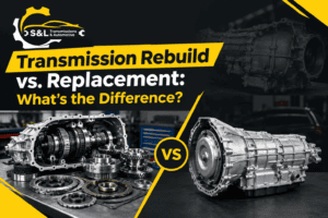 Transmission Rebuild vs. Replacement